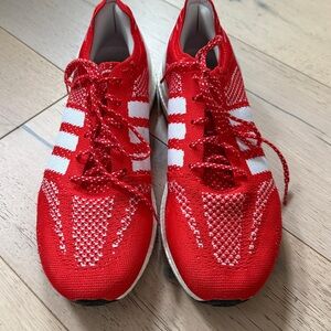 Adidas Ultraboost DNA Prime Mens Casual Running Shoe Red White Trainer Sneaker